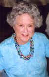 Betty Bullock with her polymer clay neclaces